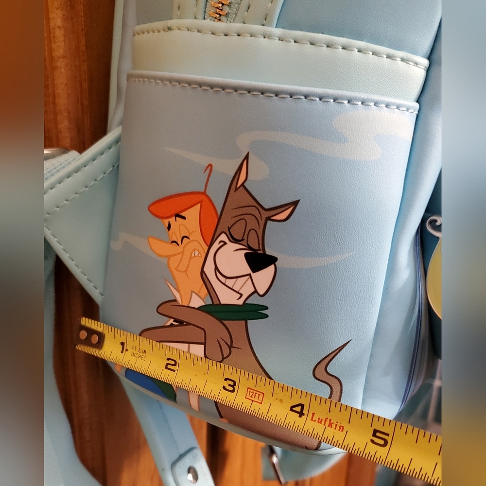 Jetsons Loungefly Sky Blue Mini Backpack UEC - Picture 17 of 17